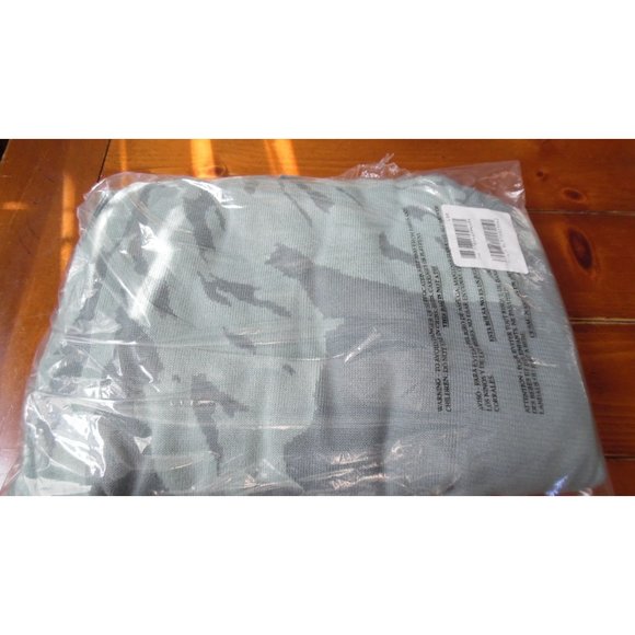 MarlaWynne Jacquard Knit Drama Topper 778-644 Sea Mist Combo Size 1X - Picture 3 of 6